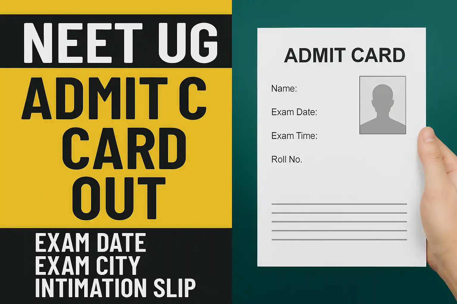 NEET UG Admit Card
